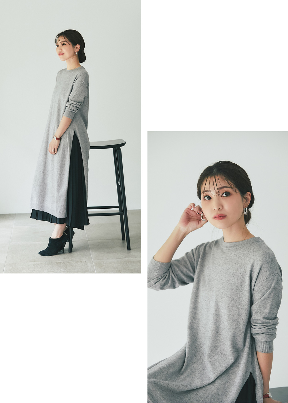 ayako ページ あとりえOKADA 5E軽量コンビスニーカー - ファッション通販なら