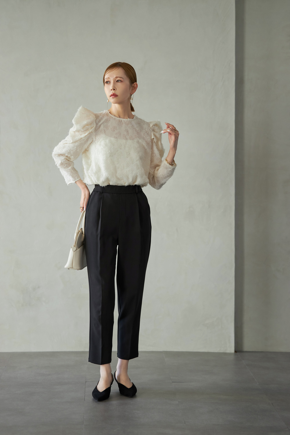 モノトーンページ Selvage Denim Two Tuck Pants / DARK FADE – Graphpaper KYOTO