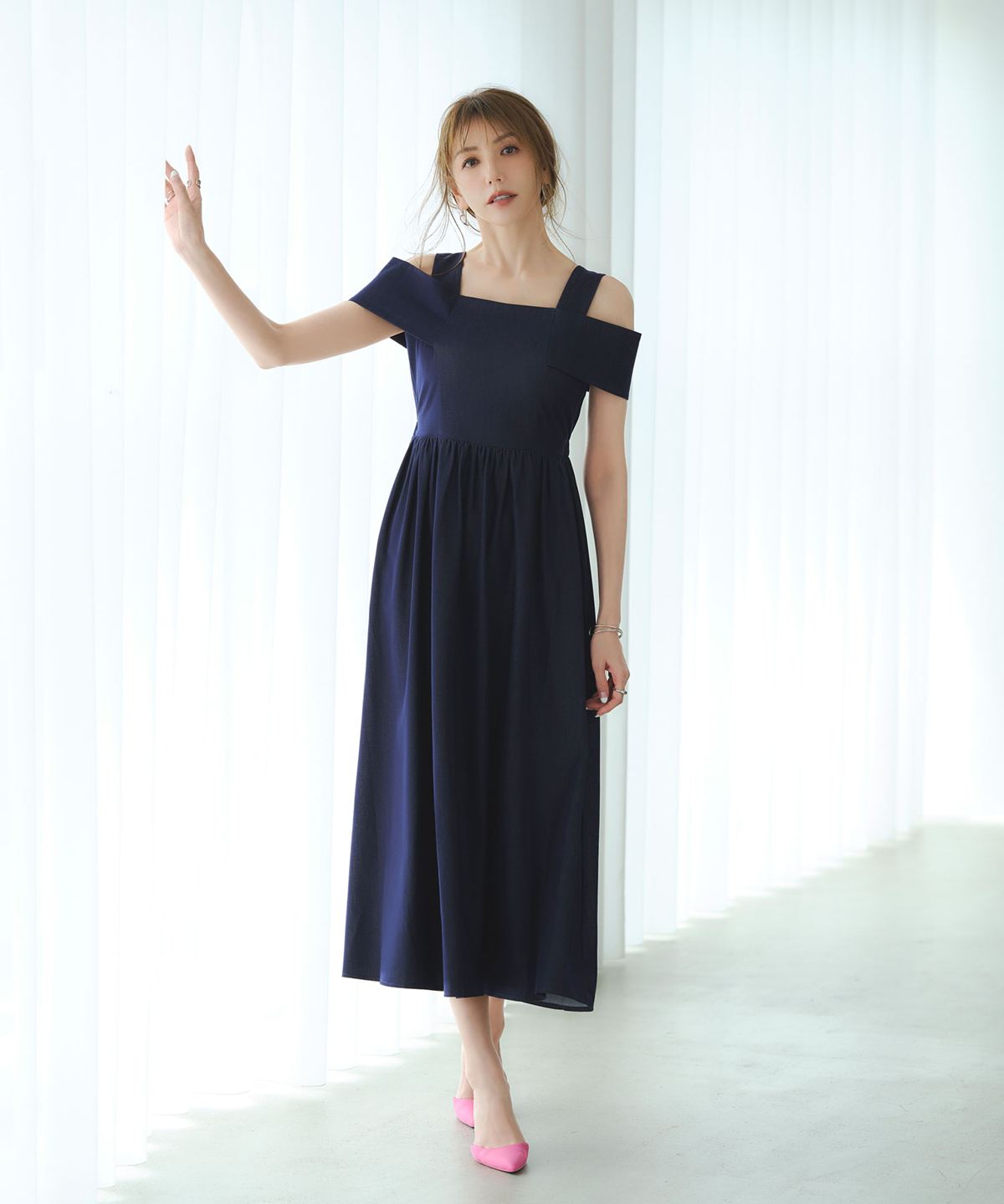 美香さん着用】デニムワンピース