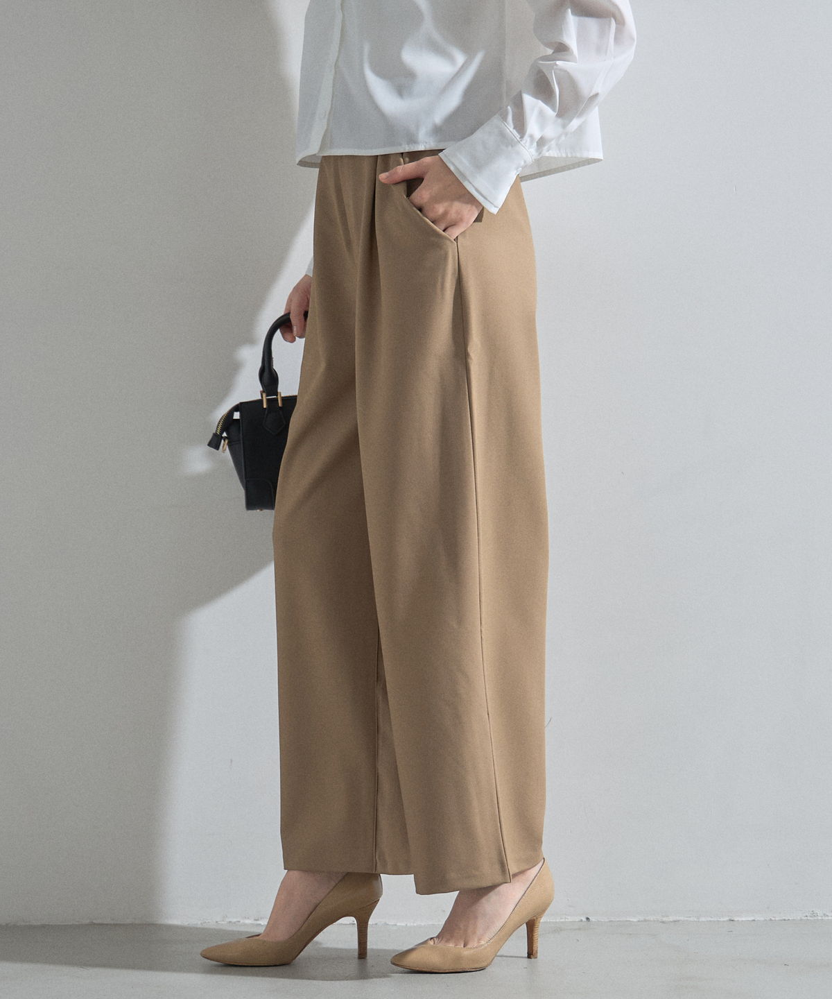 ツイルワイドパンツ