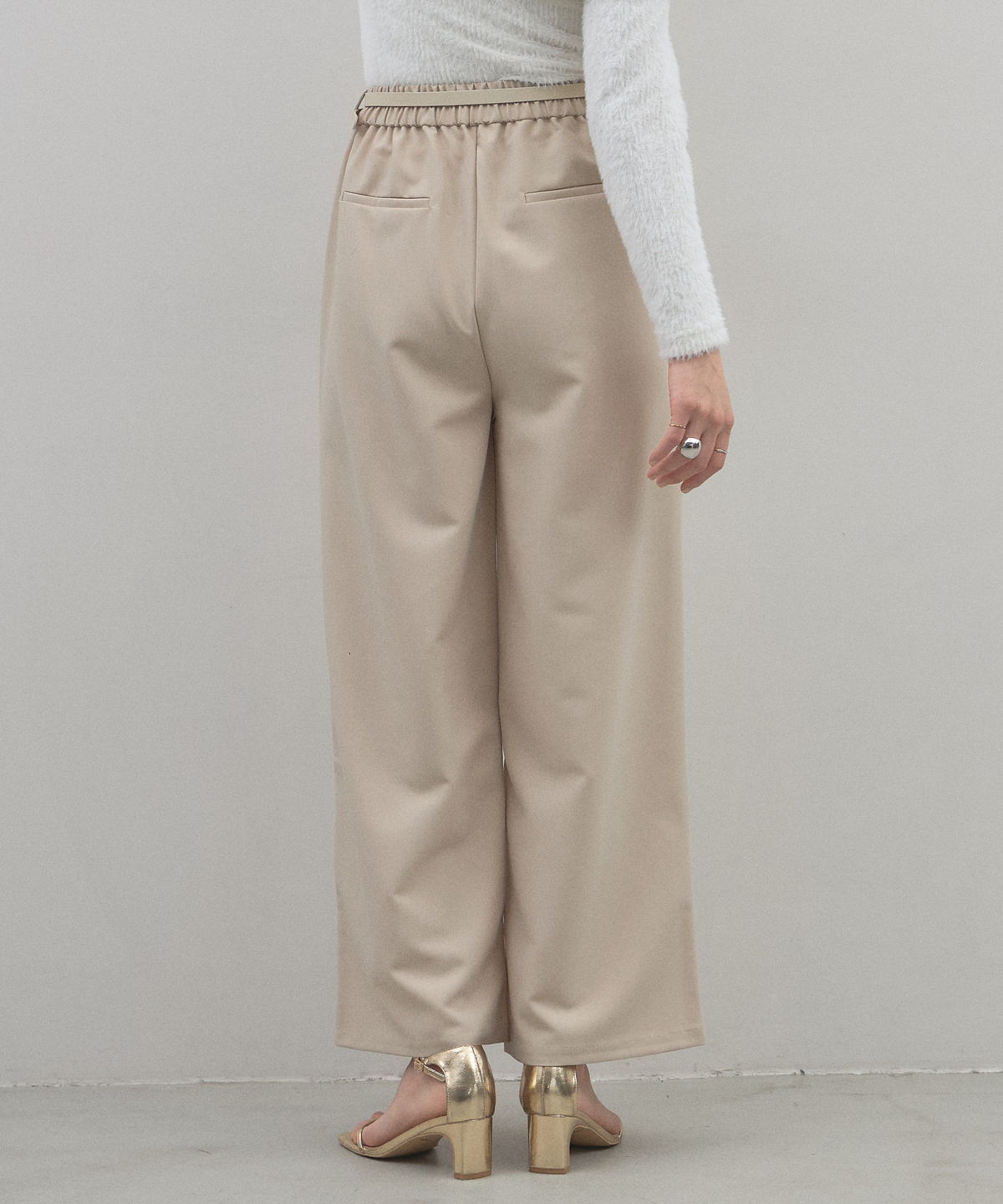 ツイルワイドパンツ