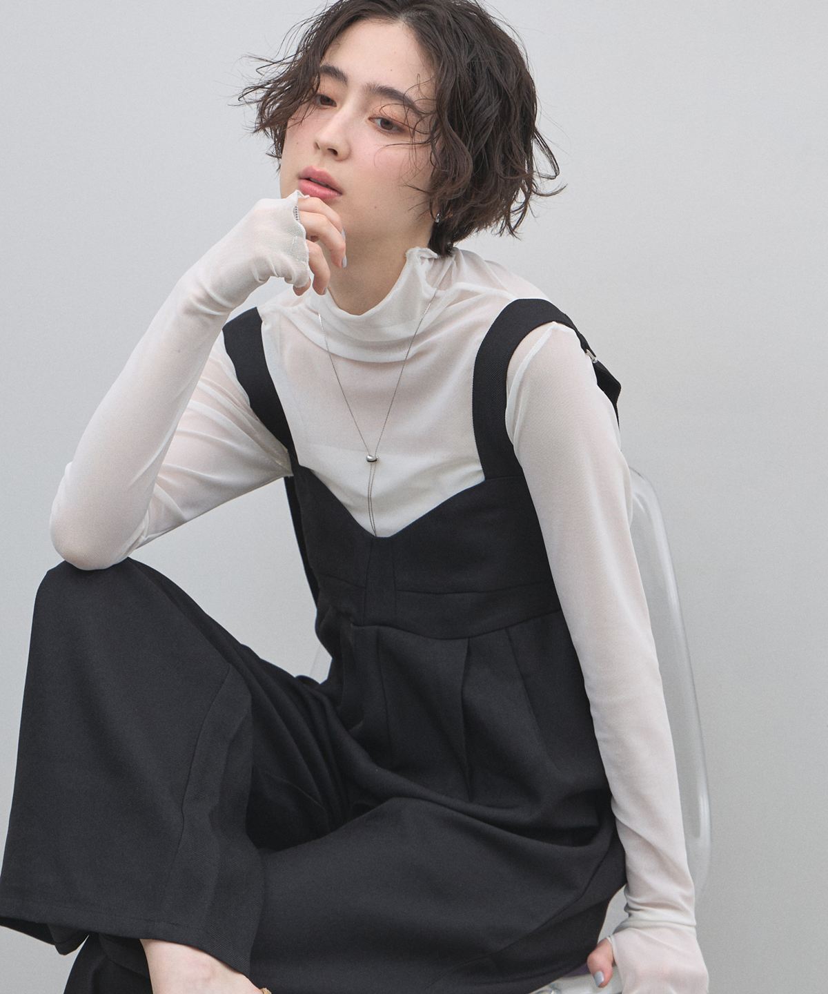 オフィシャルサイト限定】ビスチェデザインオールインワン