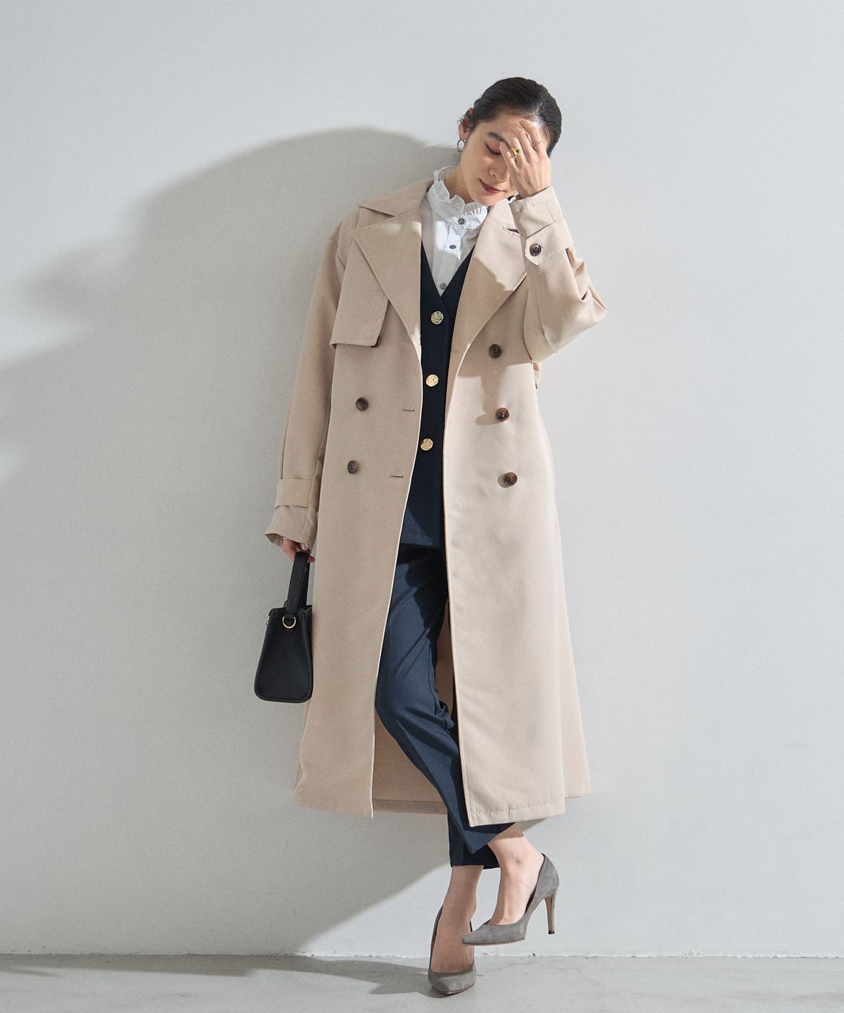 オフィシャルサイト限定】ツイルトレンチコート